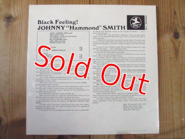 画像2: Johnny "Hammond" Smith / Black Feeling! (2)