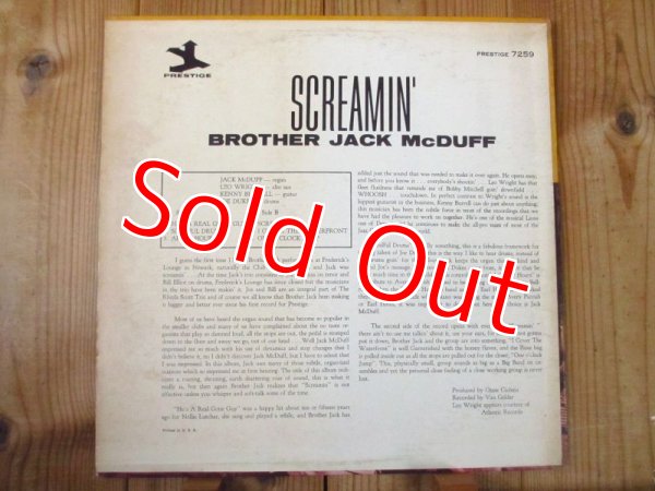 画像2: Brother Jack McDuff / Screamin' (2)