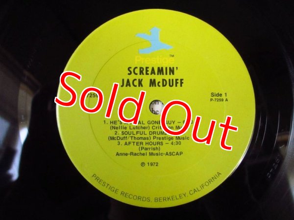 画像3: Brother Jack McDuff / Screamin' (3)