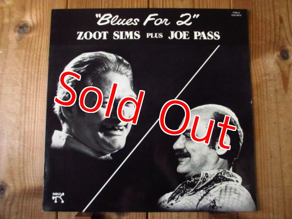 画像1: Zoot Sims Plus Joe Pass / Blues For Two (GER) (1)