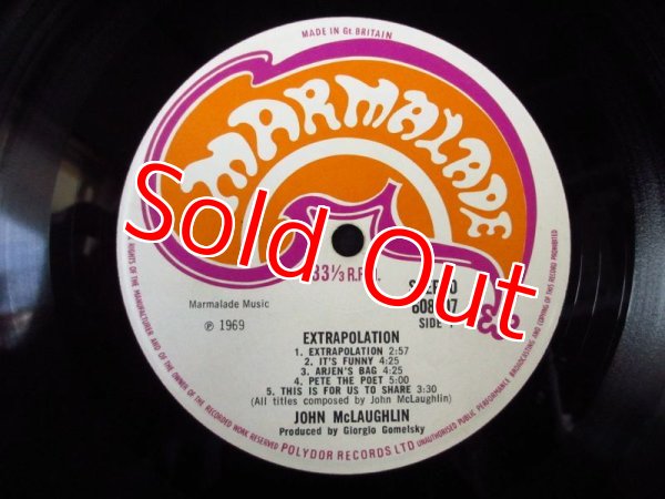 画像3:  John McLaughlin / Extrapolation (3)