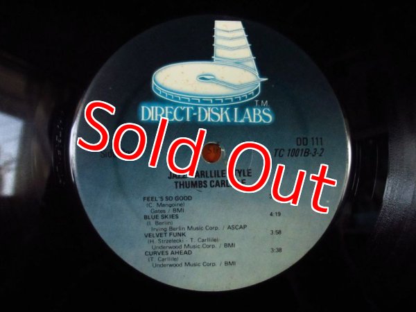 画像3: ダイレクトディスク高音質盤！■Thumbs Carllile / Jazz Carllile Style (3)