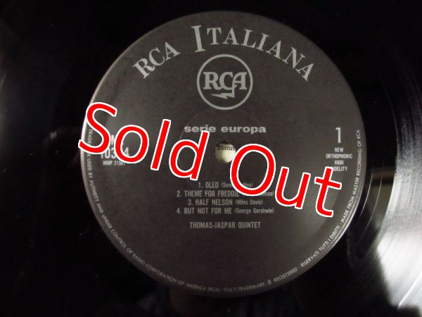 画像3: Rene Thomas & Bobby Jaspar Quintet / Thomas - Jaspar Quintet (3)