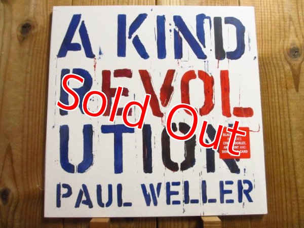画像1: 偉大なるモッドファザー、ポールウェラーの2017年新作アナログ盤入荷！■Paul Weller / A Kind Revolution (1)