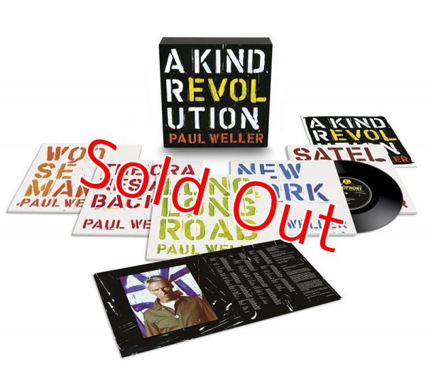 画像1: ポールウェラーの限定10インチBOXセット入荷！■Paul Weller / A Kind Revolution (Deluxe Box Set) (1)