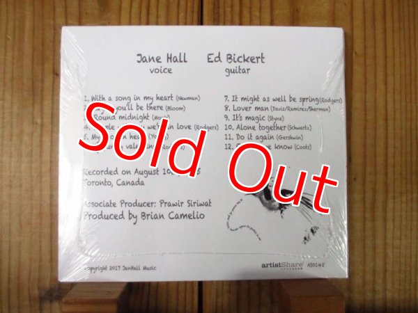 画像2: 2017年入荷！ジムホールの奥方とエドビッカートによるデュオ作品！■Jane Hall(vo) - Ed Bickert(g) / With A Song In My Heart (2)