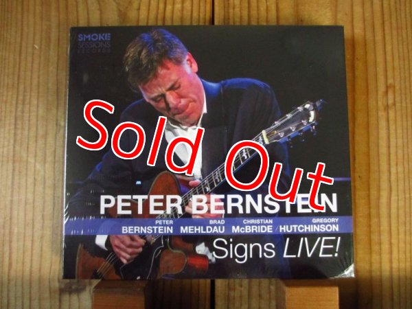 画像1: ブラッドメルドー、クリスチャンマクブライド等が参加のピーターバーンスタインの新作！■Peter Bernstein / Signs LIVE! (2CD) (1)