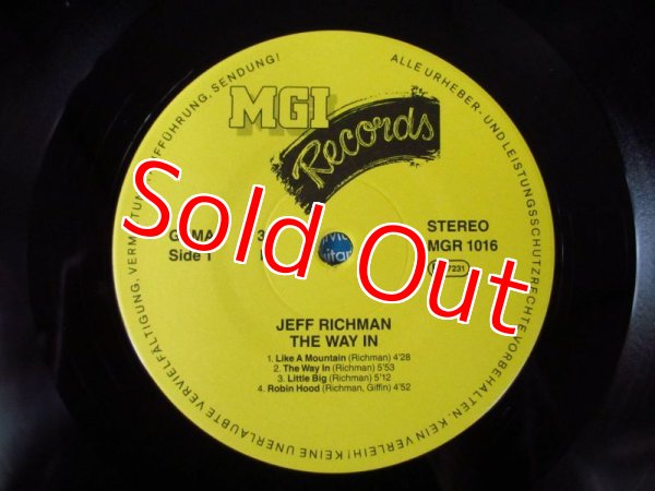 画像3: Jeff Richman With John Abercrombie, Al Di Meola, Steve Lukather, Frank Gambale / The Way In (3)