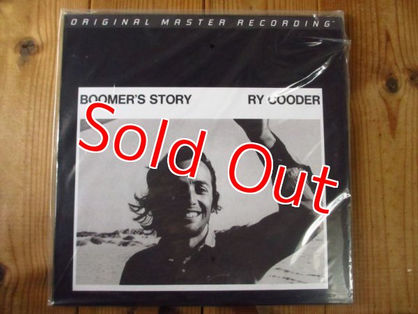 画像1: 高音質「Mobile Fidelity」から3000枚限定プレスNo入りアナログ盤が入荷！■Ry Cooder / Boomer's Story (1)