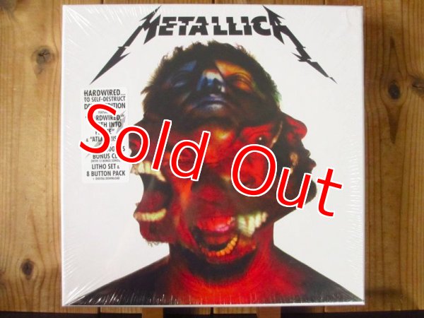 画像1: メタリカの限定カラーヴァイナル3枚組LP＋CD付ボックスセット！■Metallica / Hardwired...To Self-Destruct(3LP+CD) (1)