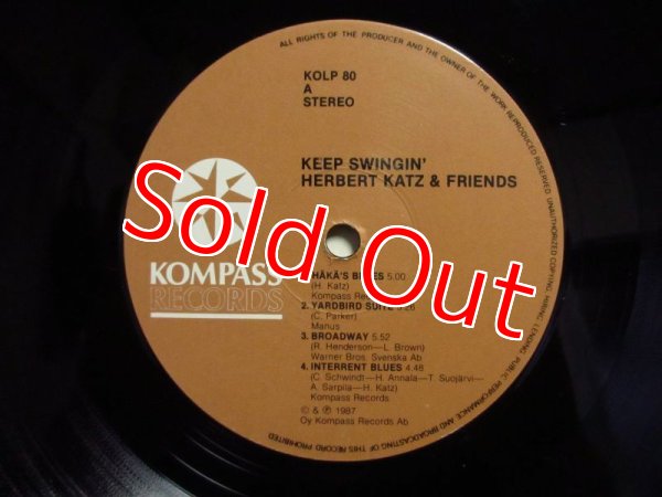 画像3: Herbert Katz & Friends / Keep Swingin' (3)