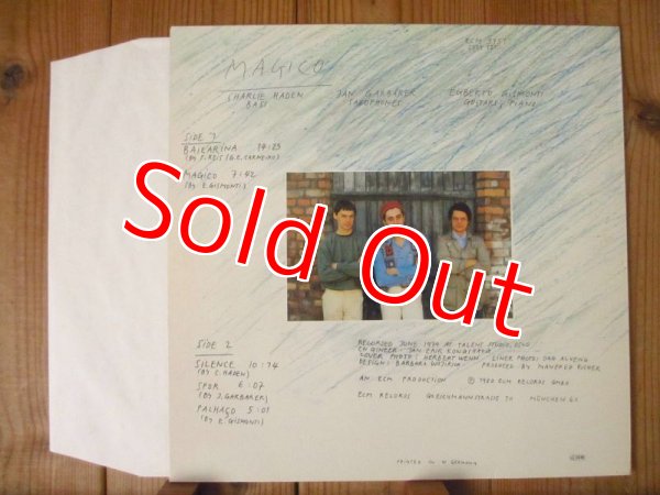 画像2: Charlie Haden & Egberto Gismonti & Jan Garbarek / Magico (2)