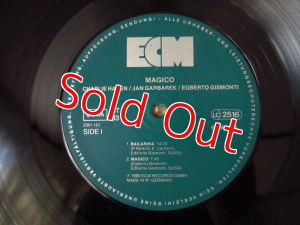 画像3: Charlie Haden & Egberto Gismonti & Jan Garbarek / Magico (3)
