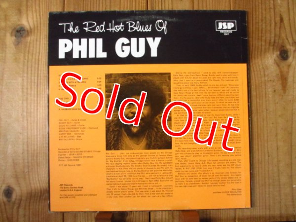 画像2: Phil Guy / The Red Hot Blues Of Phil Guy (2)