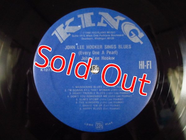 画像3: John Lee Hooker / Sings Blues (3)