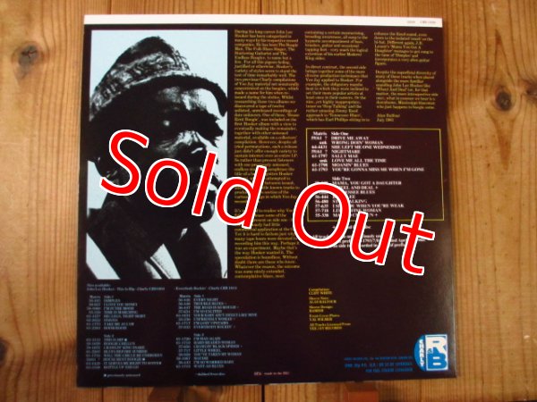 画像2:  John Lee Hooker / Moanin' The Blues (2)