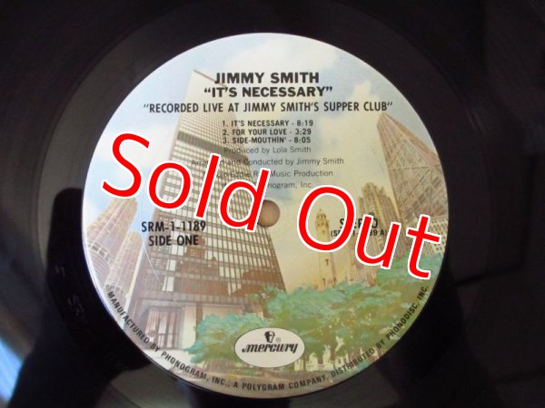 画像3: レイクロフォード参加！■Jimmy Smith / It's Necessary (3)