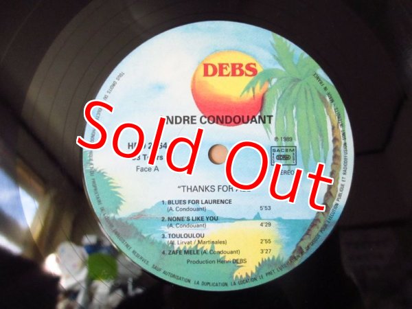 画像3: Andre Condouant / Thanks For All (3)