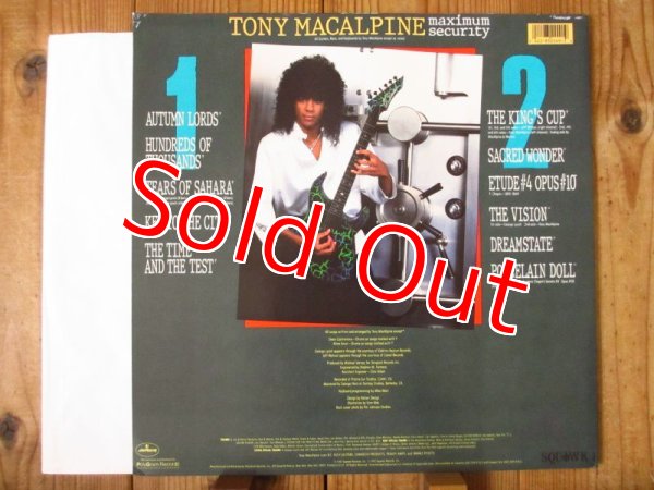 画像2: Tony MacAlpine / Maximum Security (2)