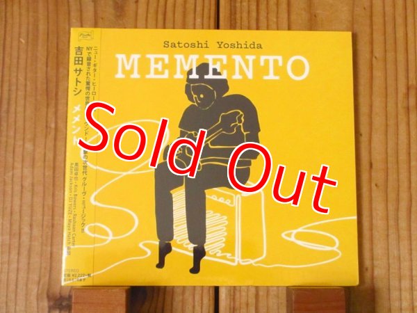 画像1: 再入荷！今ジャズ要注目の日本人ギタリスト！■吉田サトシ / Memento (1)