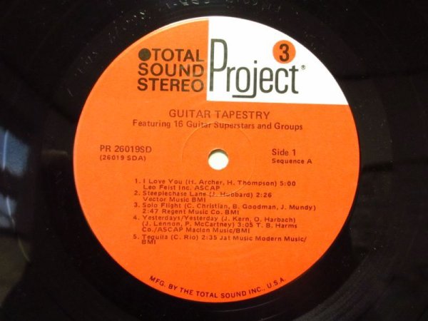 画像4: Wes Montgomery, Joe Pass, Charlie Christian, Les Paul, Johnny Smith, Bucky Pizzarelli, Joseph Iadone, Don Arnone, Chet Atkins, Tony Mottola, Al Caiola, Eric Weissberg, Vinnie Bell, Jay Berliner, Don Young, Al Casamenti - V.A. / Guitar Tapestry (4)