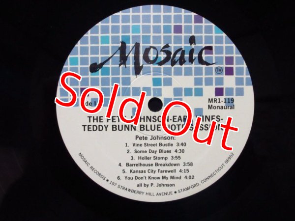 画像4: Teddy Bunn , V.A. / The Pete Johnson, Earl Hines, Teddy Bunn - Blue Note Sessions (4)