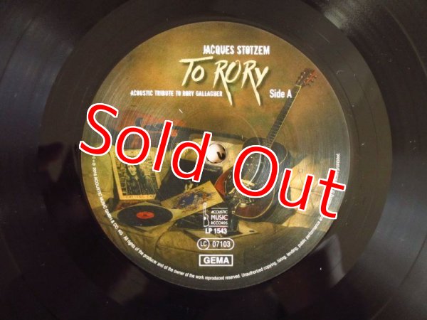 画像3: Jacques Stotzem / To Rory: Acoustic Tribute To Rory Gallagher (3)