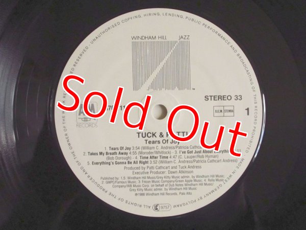 画像3: 優秀録音バーニーグランドマン！■Tuck & Patti / Tears Of Joy (3)