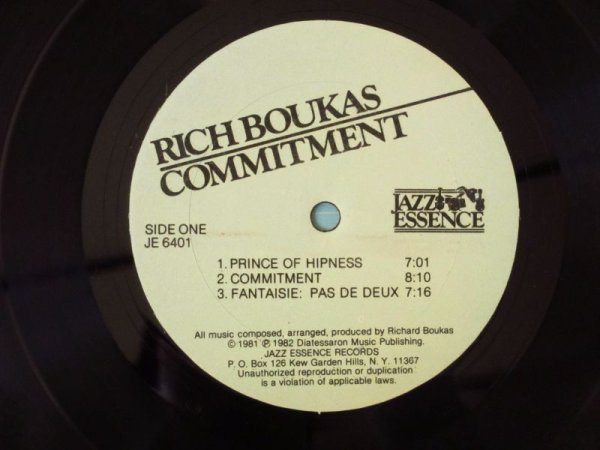 画像3: Richard Boukas / Commitment (3)