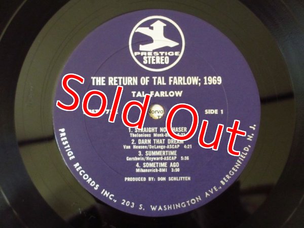 画像3: Tal Farlow / The Return Of Tal Farlow - 1969 (3)