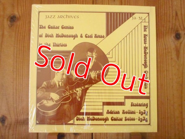 画像1: Dick McDonough & Carl Kress / The Guitar Genius Of Dick McDonough & Carl Kress In The Thirties (1)