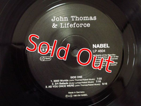 画像3: John Thomas & Lifeforce / 3000 Worlds (3)