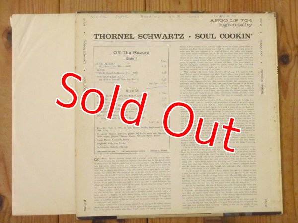 画像2: Thornel Schwartz With Bill Leslie / Soul Cookin' (2)