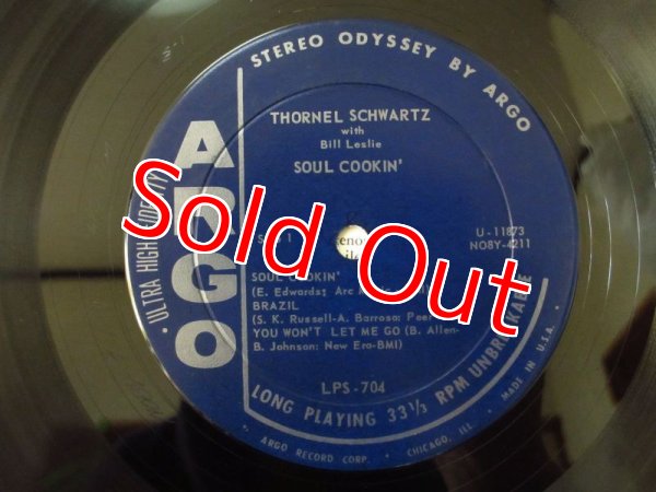 画像3: Thornel Schwartz With Bill Leslie / Soul Cookin' (3)