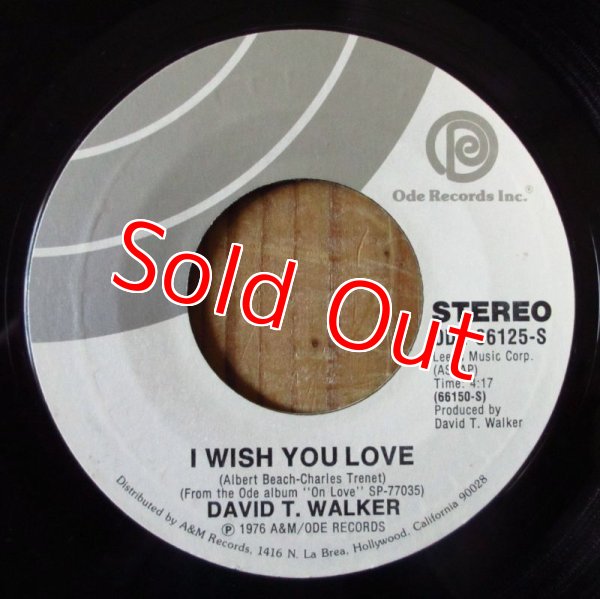 画像1: David T. Walker / I Wish You Love - On Love (1)