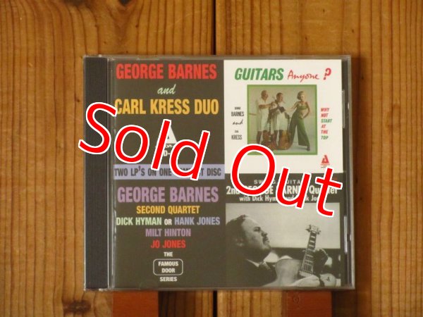 画像1: ご機嫌なスイングギターが聴きたい方にお薦めの２in１アルバム！■George Barnes And Carl Kress / Guitars, Anyone? Why Not Start At The Top? (1)