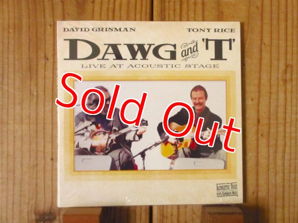画像1: デヴィッドグリスマンとトニーライスによる集大性的名演ライブ盤2枚組！■David Grisman & Tony Rice / Dawg and T: Live at Acoustic Stag (1)