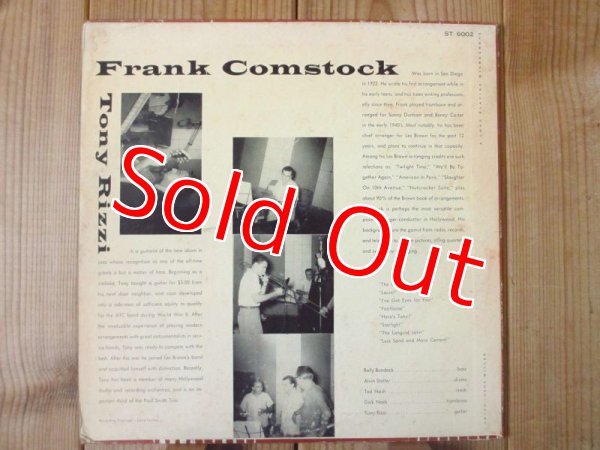 画像2: Tony Rizzi / Tony Rizzi Plays The Music of Frank Comstock (2)