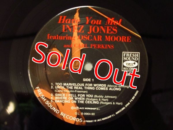 画像3: Oscar Moore / Inez Jones  - Have You Met Inez Jones? featuring Oscar Moore & Carl Perkins (3)