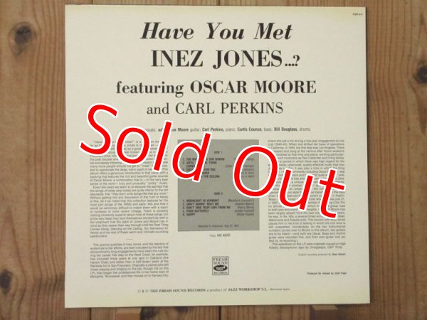 画像2: Oscar Moore / Inez Jones  - Have You Met Inez Jones? featuring Oscar Moore & Carl Perkins (2)