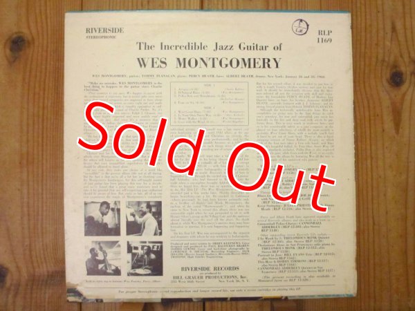 画像2: Wes Montgomery / The Incredible Jazz Guitar (2)