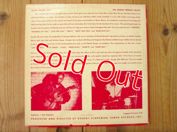 画像2: Oscar Moore Trio - George Redman Group / Oscar Moore Trio - George Redman Group (2)