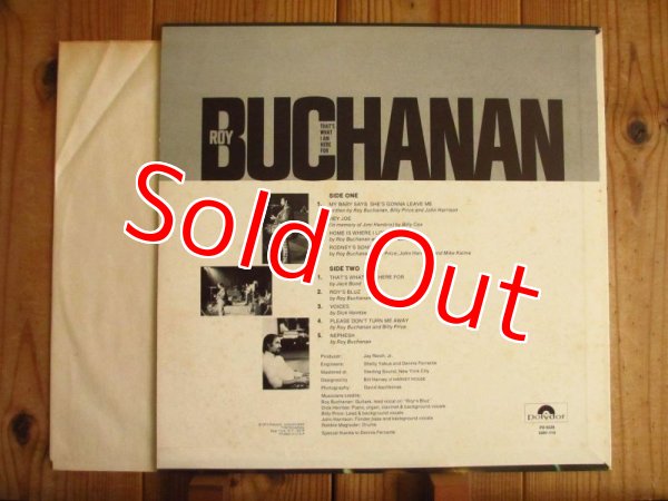 画像2: Roy Buchanan / That's What I Am Here For (2)