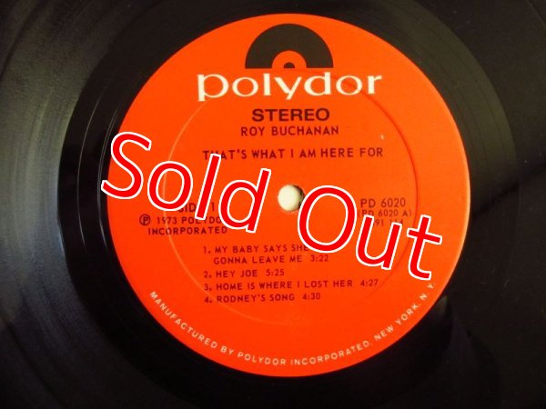 画像3: Roy Buchanan / That's What I Am Here For (3)