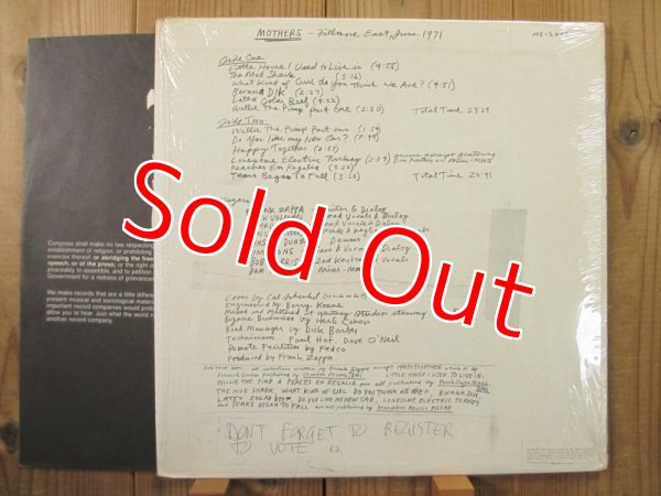 画像2: The Mothers / Fillmore East - June 1971 (2)