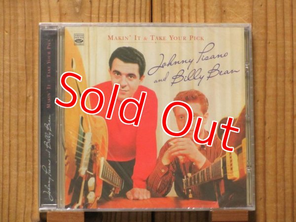 画像1: ギター職人ことジョンピサノとビリービーンによるギターデュオ名盤「Makin' It」と「Take Your Pick」2in1！■Johnny Pisano And Billy Bean / Take Your Pick (1)