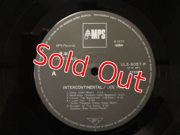 画像3: Joe Pass / Intercontinental (3)