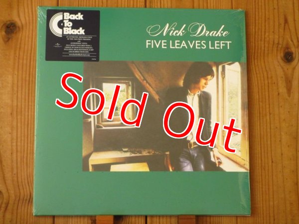 画像1: イギリス史上最高のSSWニックドレイクの歴史的名作がアナログ盤で入荷！■Nick Drake / Five Leaves Left (1)