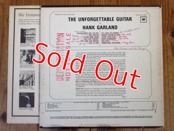 画像2: Hank Garland / The Unforgettable Guitar Of Hank Garland (2)