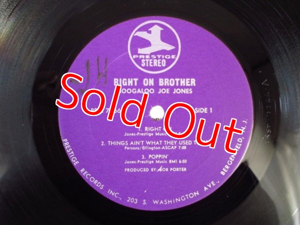画像3: (Ivan) Boogaloo Joe Jones / Right On Brother (3)